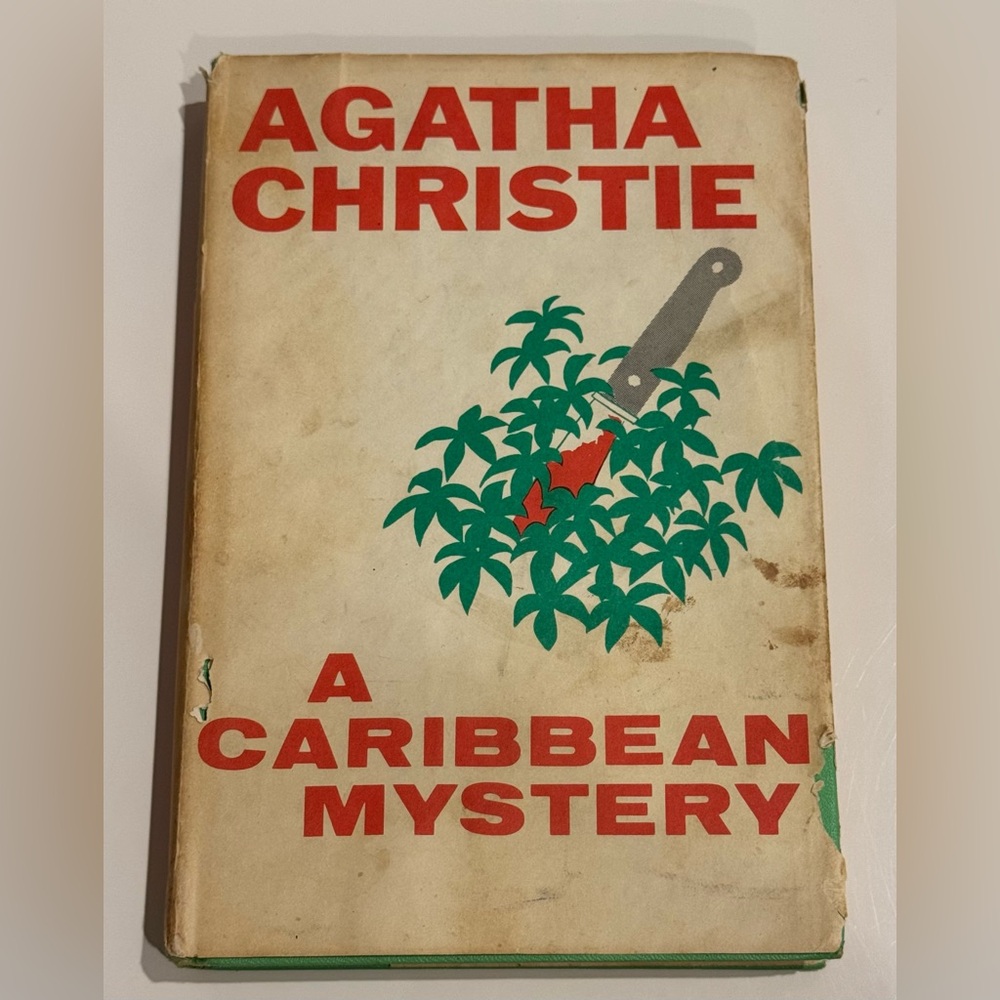 A Caribbean Mystery: A Miss Marple Mystery -- Agatha Christie 1964 HC/DJ BCE